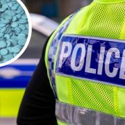 Police found more than 1,200 etizolam (street Valium) tablets in a raid on John O'Donnell's Greenock home.